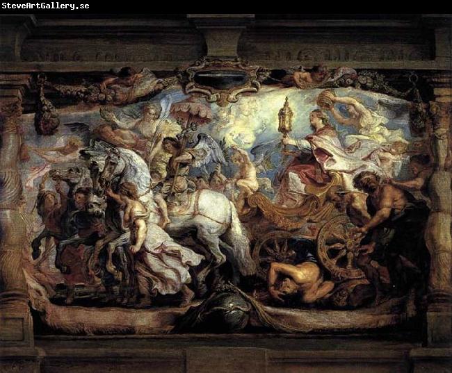 Peter Paul Rubens Triumph of Church over Fury, Discord, and Hate